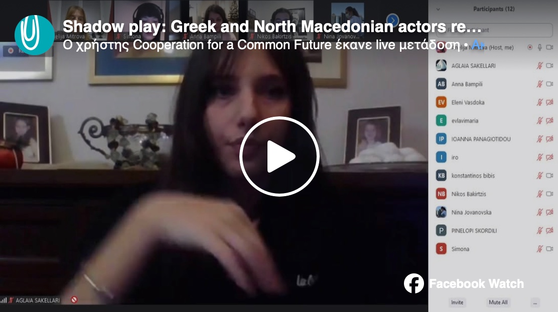 Shadow play: Greek and North  Macedonian actors respond to the impact of COVID-19 on arts