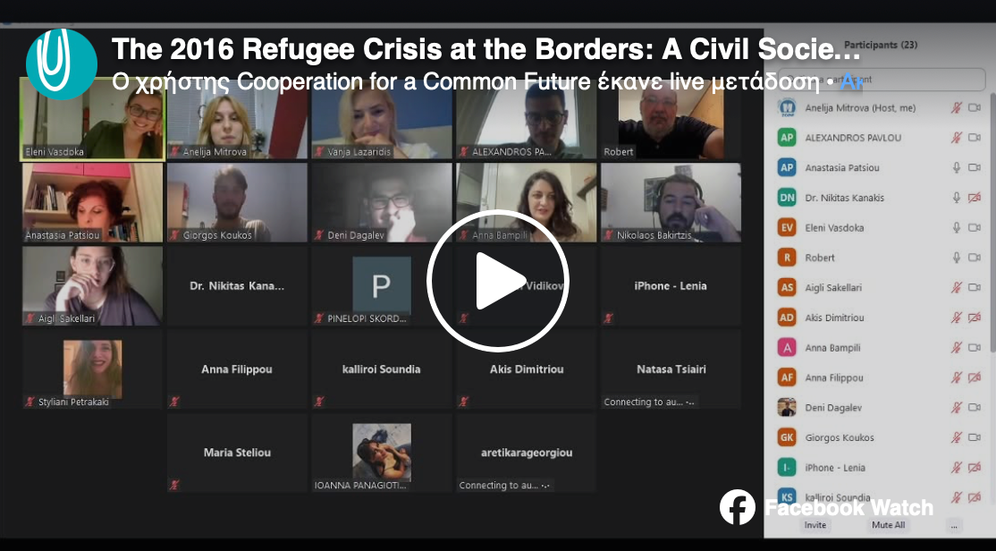 The role of grassroots movements and CSOs in a crisis